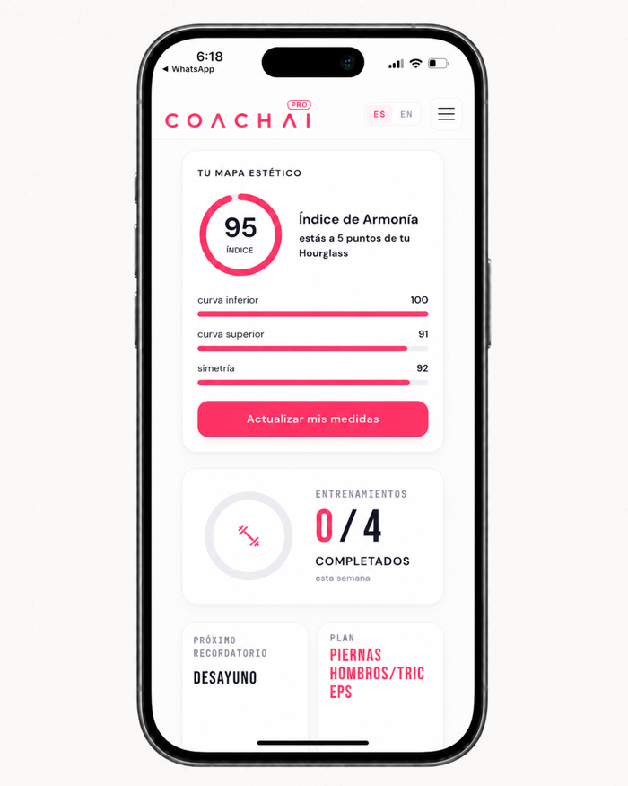 App CoachAI con el Score de Armonía