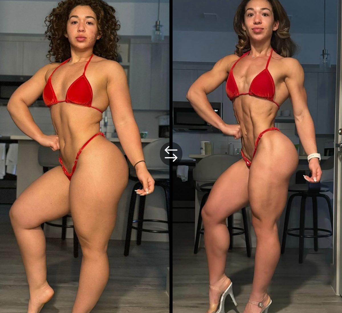 Tercera comparativa de progreso de una alumna del Método KING